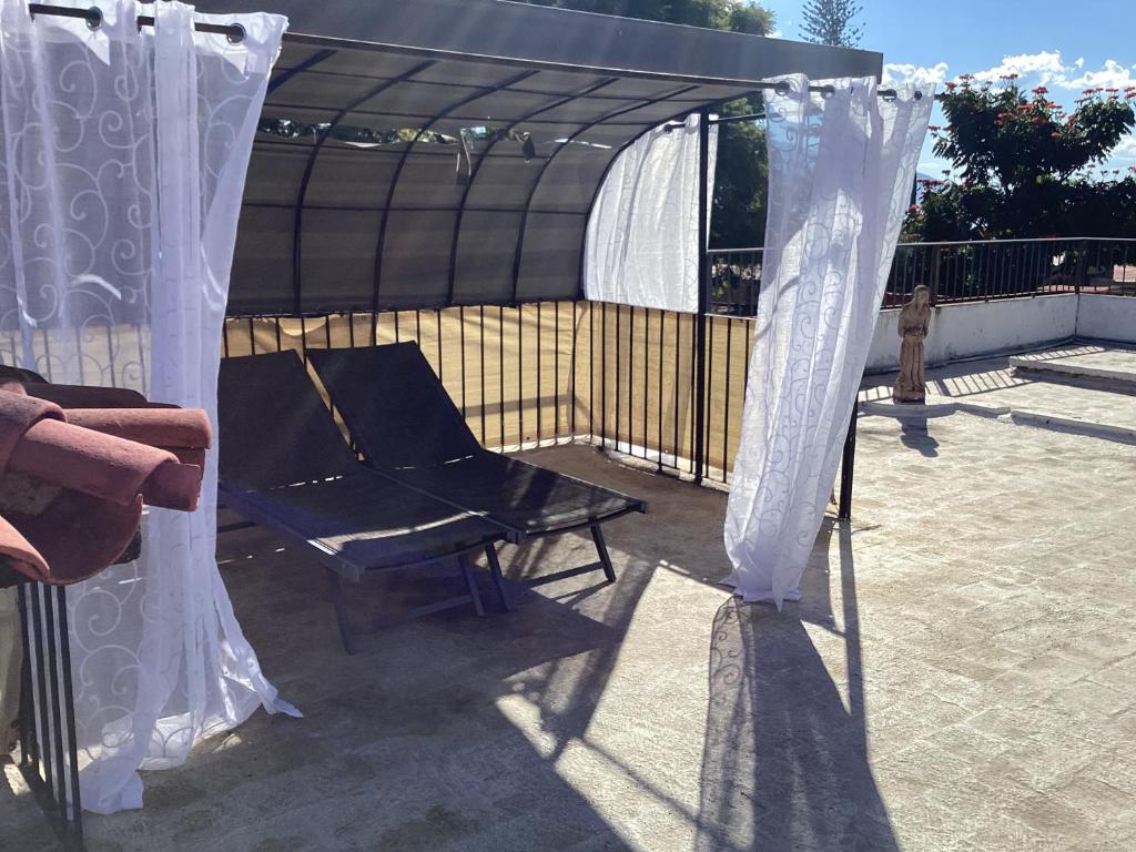 Balkón nebo terasa v ubytování Casa Carlotta
