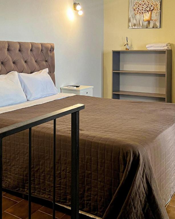 Postel nebo postele na pokoji v ubytování Hotel Herrera
