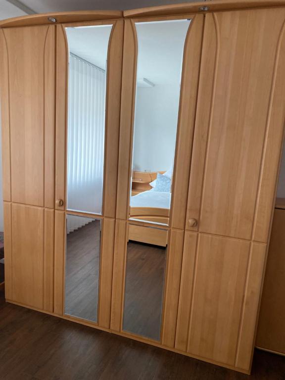 Postel nebo postele na pokoji v ubytování Apartment Traumzeit