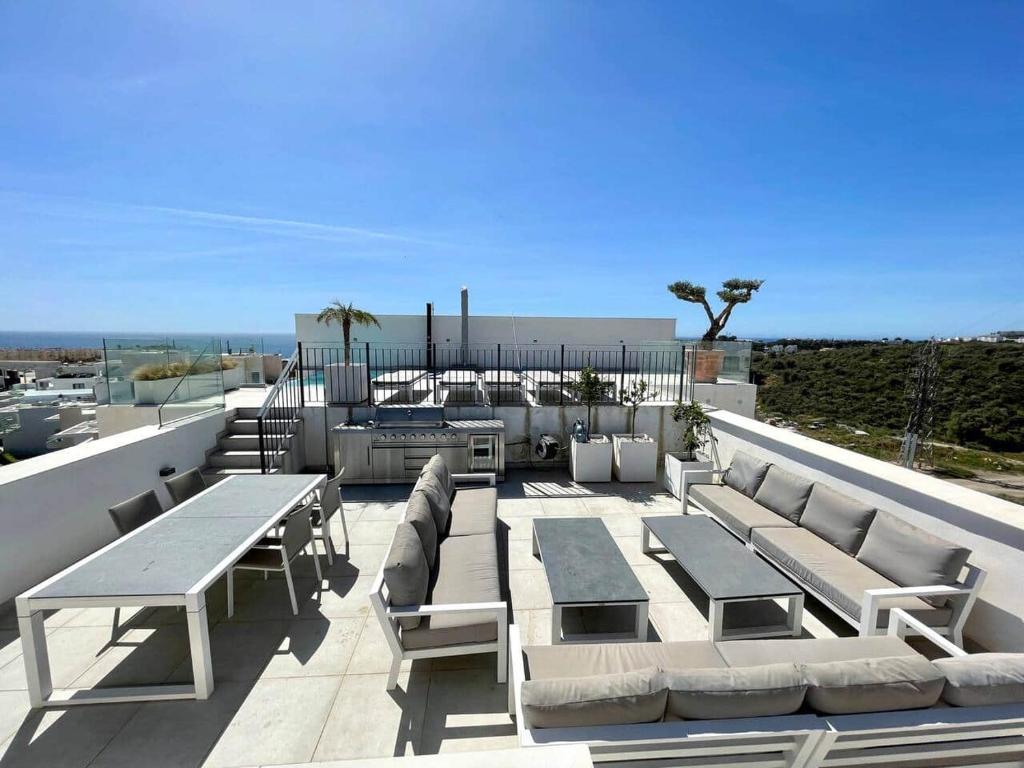 Posedenie v ubytovaní La Pimentera Penthouse - Casa Banderas