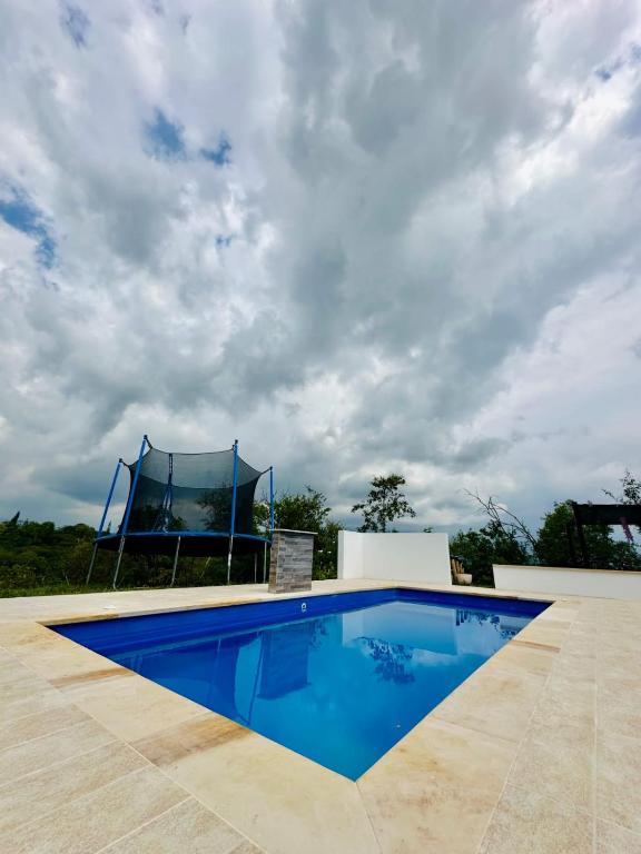 Bazén v ubytování Finca Anapoima - Villa Paty nebo v jeho okolí