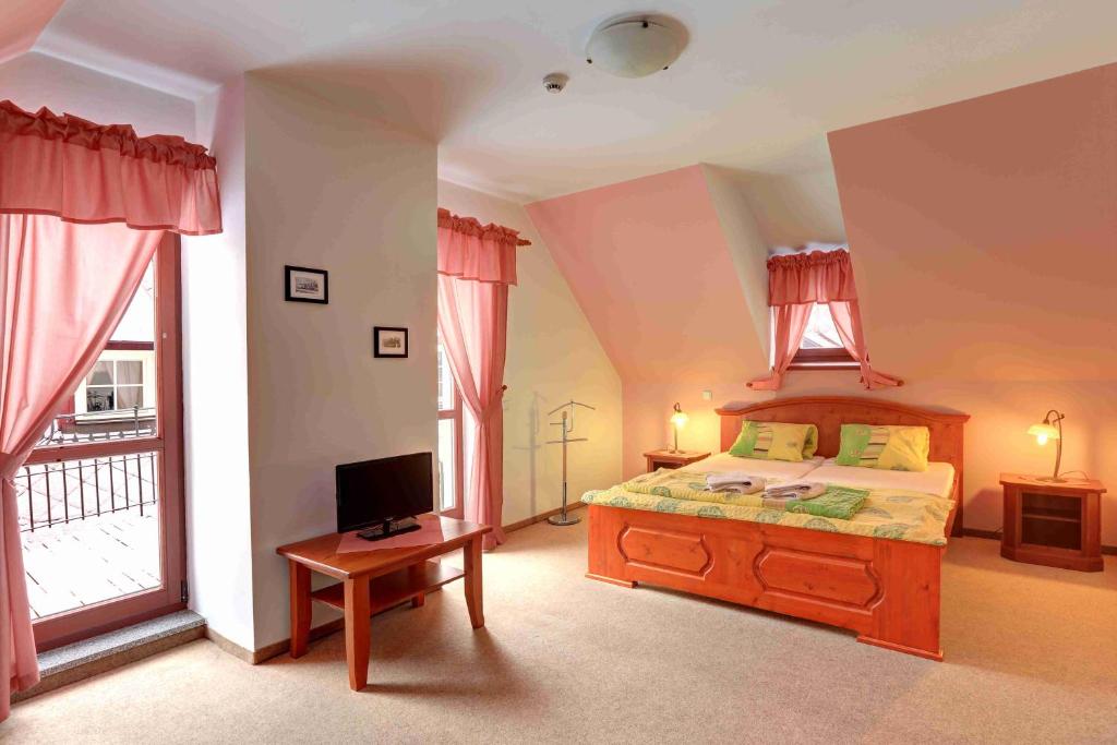 Hradní Bašta - Chambre Double Avec Douche