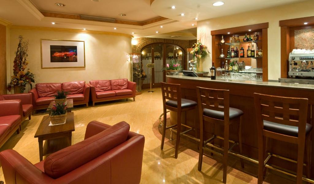 Lounge nebo bar v ubytování AS Hotel Monza