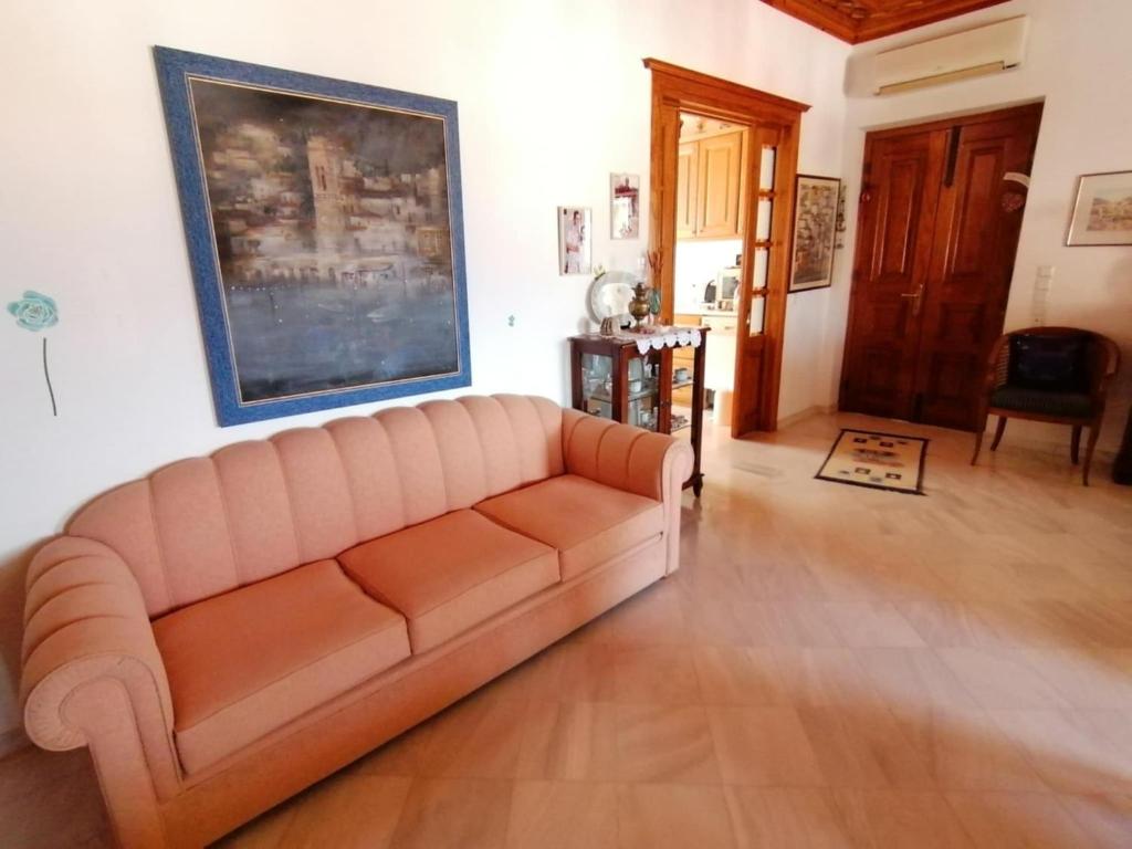 Posezení v ubytování Tsitsinakis Traditional Home