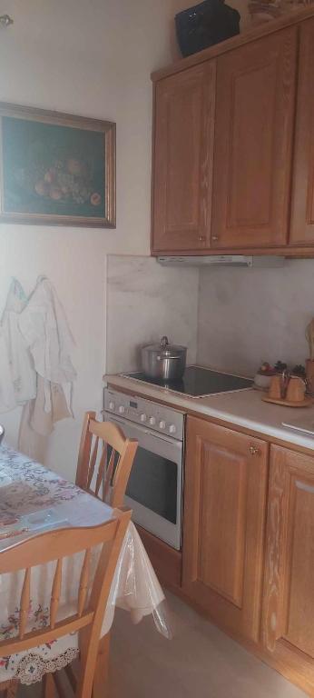 Kuchyň nebo kuchyňský kout v ubytování Tsitsinakis Traditional Home