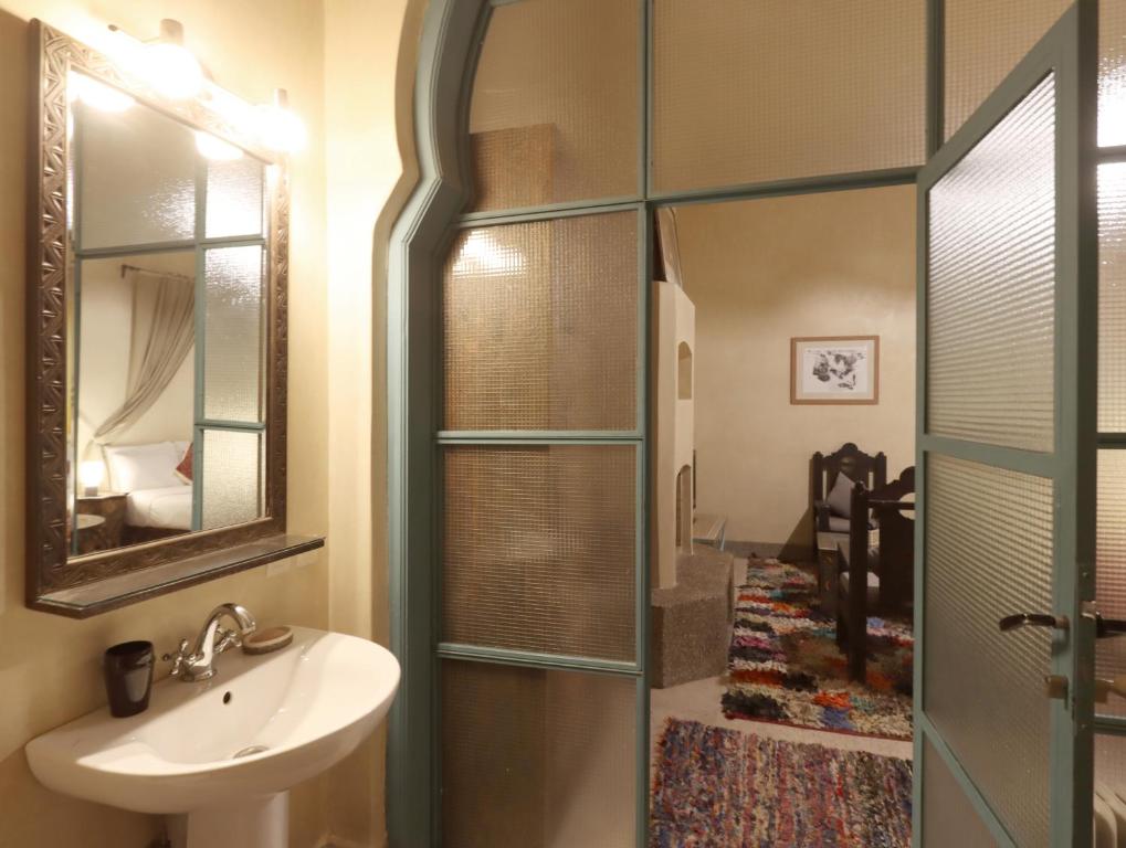 Koupelna v ubytování Riad Villa Elgada