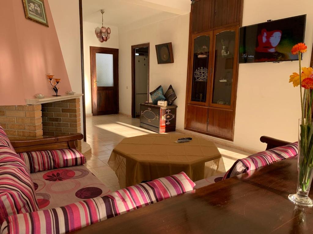 TV a/nebo společenská místnost v ubytování Casa melo
