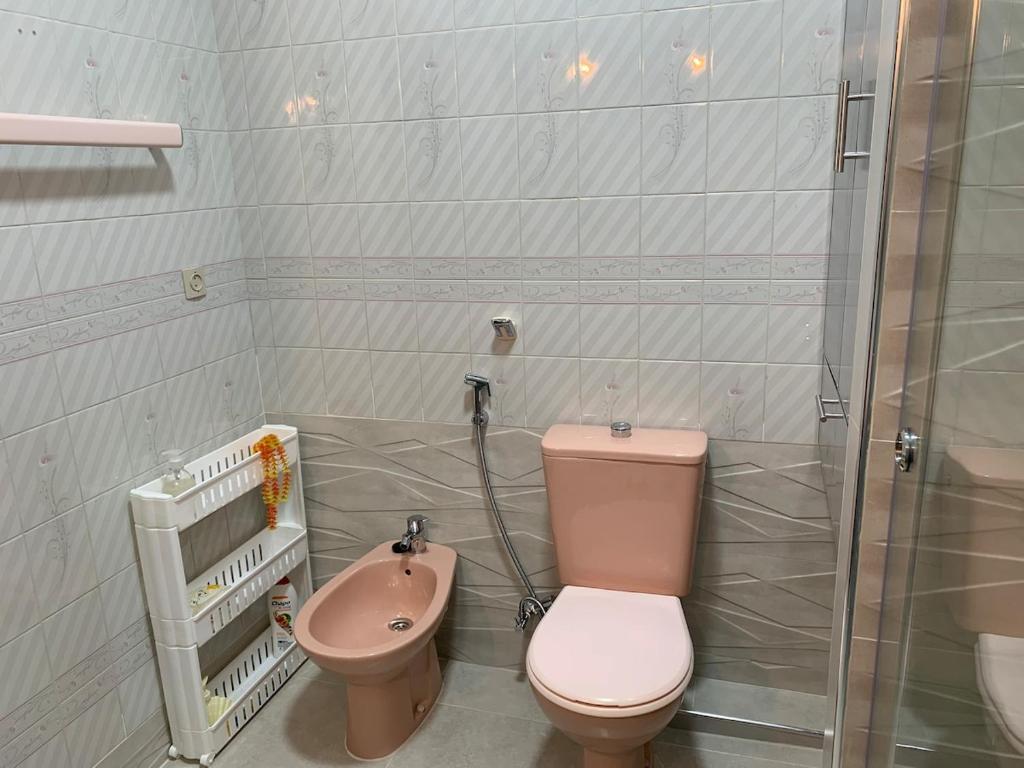 Koupelna v ubytování Casa melo