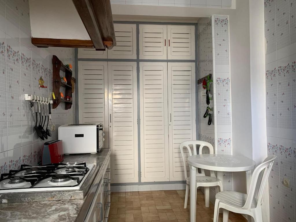 Kuchyň nebo kuchyňský kout v ubytování Casa melo