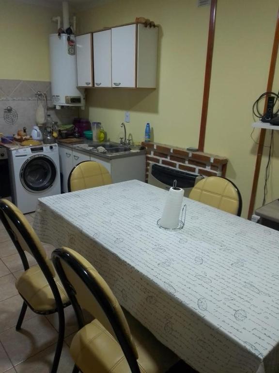 Η κουζίνα ή μικρή κουζίνα στο Cely cabañas