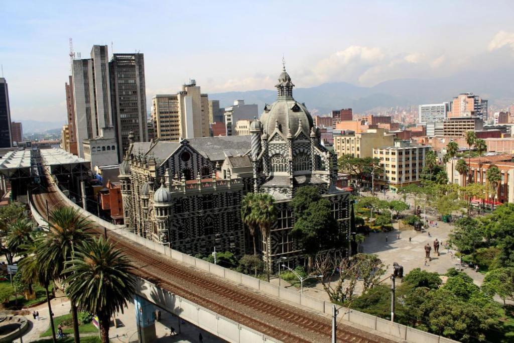 Nespecifikovaný výhled na destinaci Medellín nebo výhled na město při pohledu z hotelu