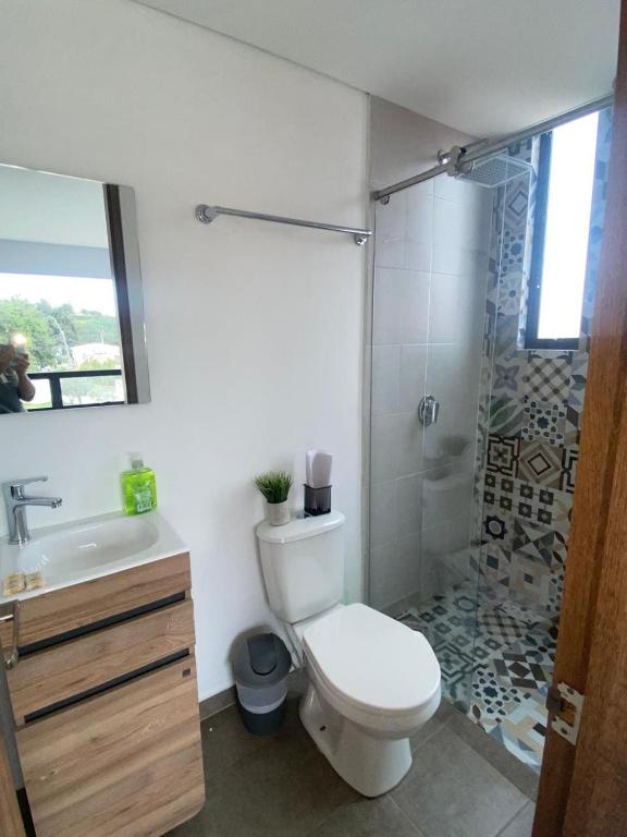 Koupelna v ubytování Apartamento Entero 203 NUEVO