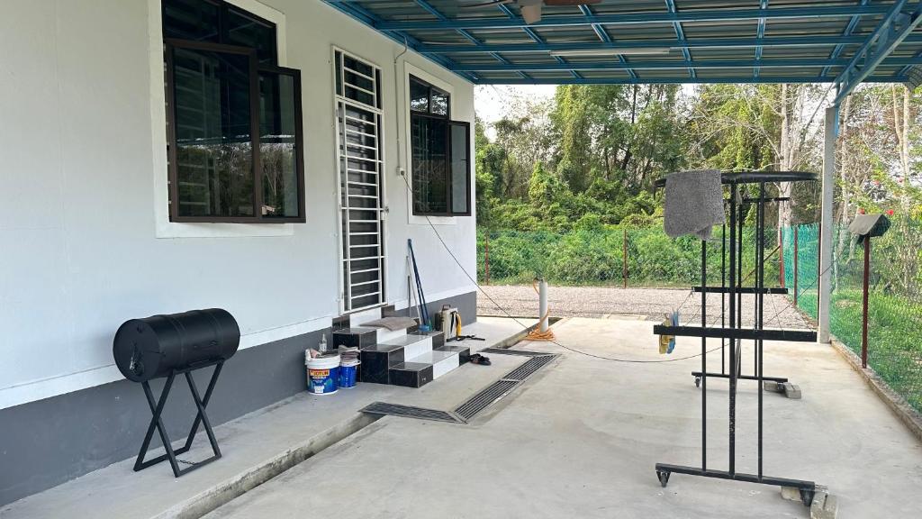 Balkón nebo terasa v ubytování iDesa Homestay