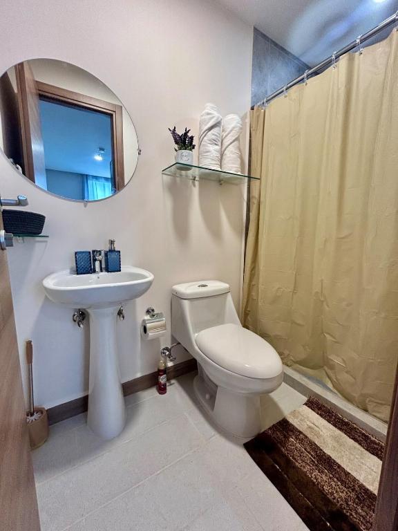 Koupelna v ubytování Loft Chic en Cipreses