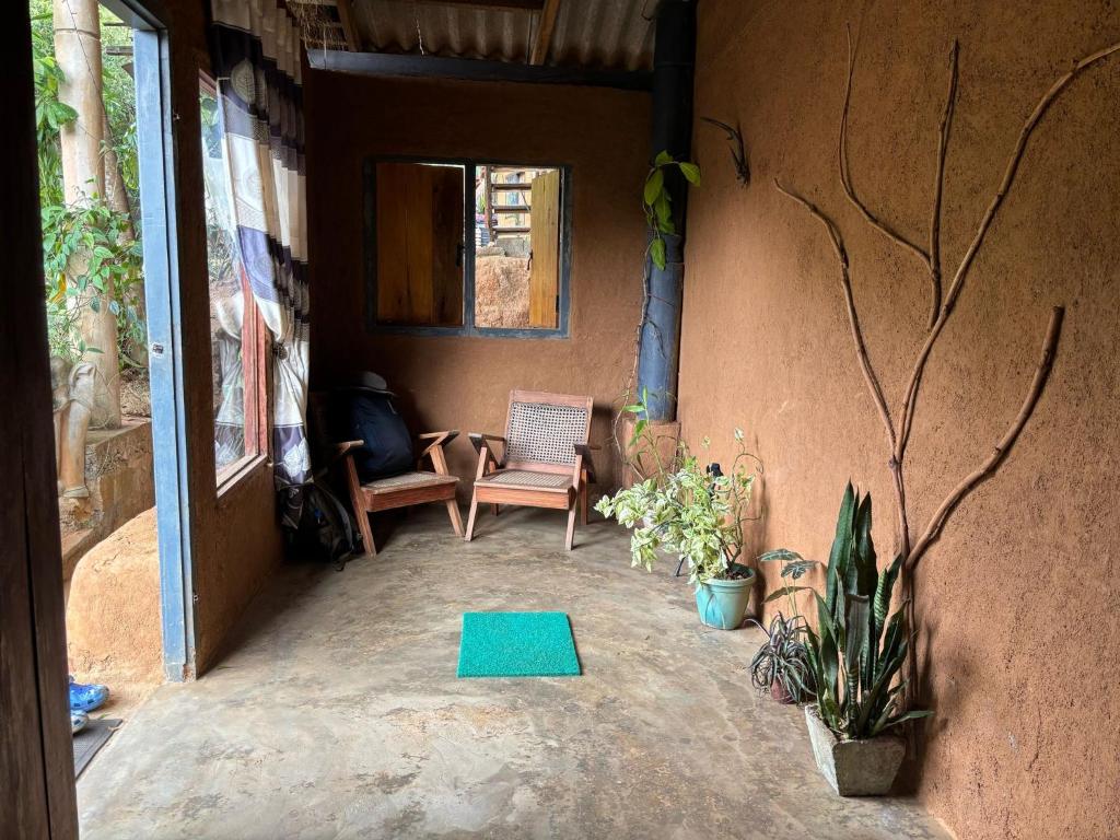 Patio nebo venkovní prostory v ubytování Mystay