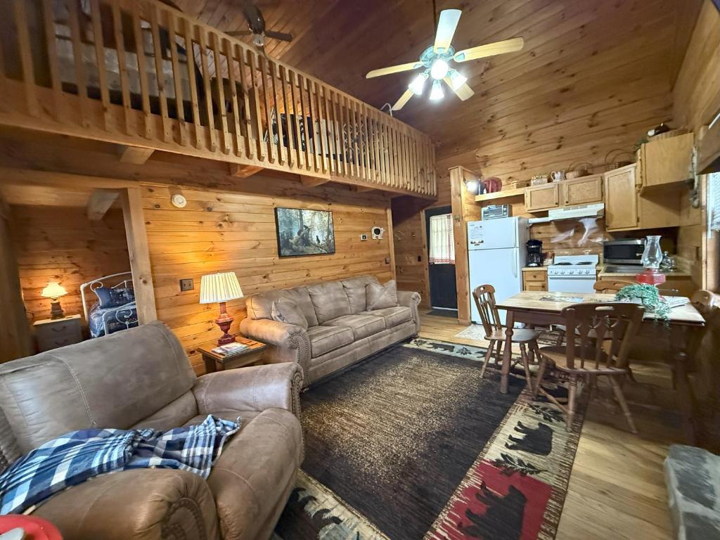 Kuchyň nebo kuchyňský kout v ubytování Cozy Bear Cabin-Stunning Mountain View, Dogs welcome with Pet Rate