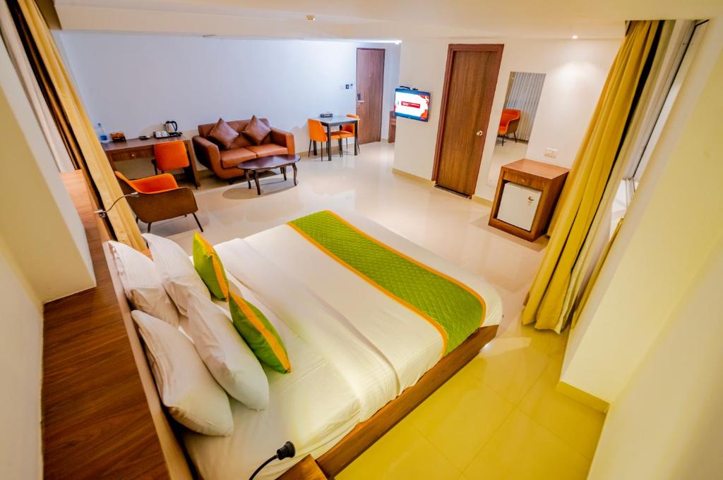Posezení v ubytování Hotel Seven Lights