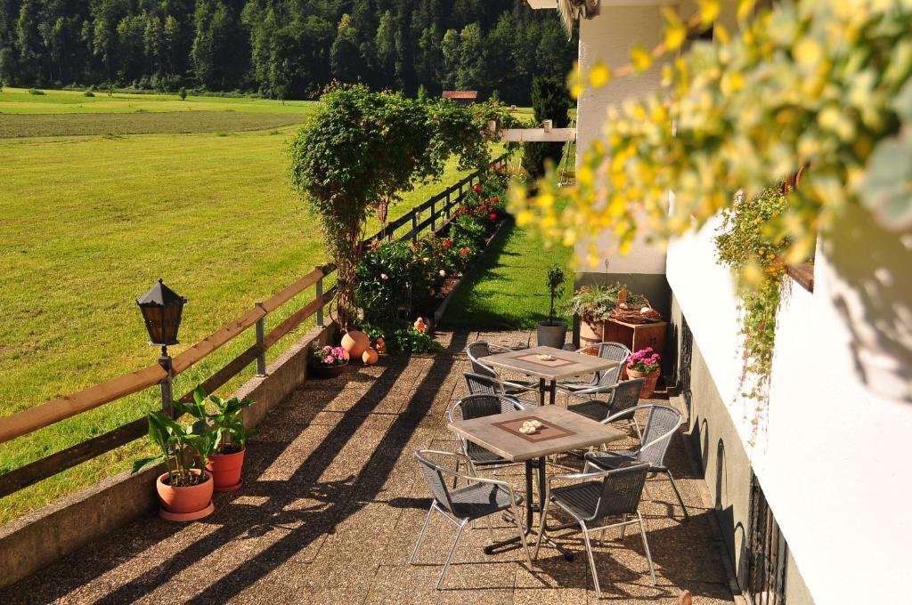 Zahrada ubytování Rössle Appartement