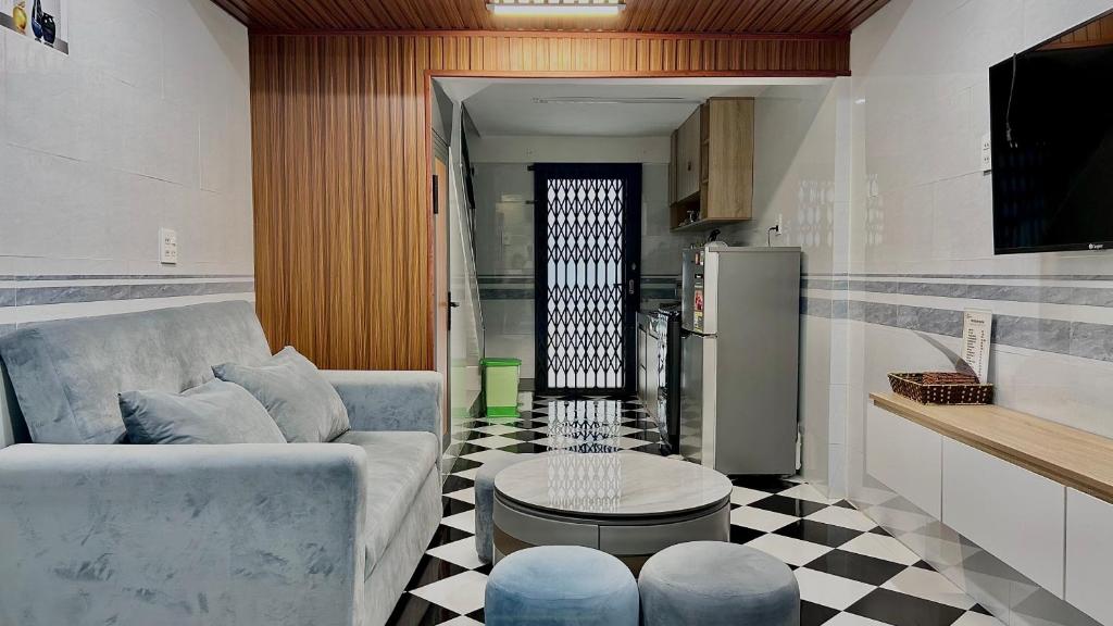 Χώρος καθιστικού στο Can Tho Home & Apartment 3