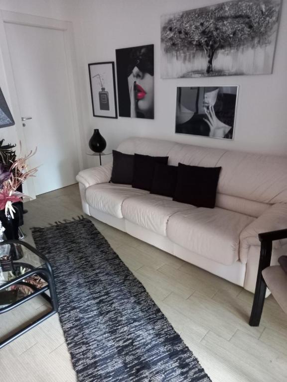 Posezení v ubytování Dentro a un Sogno