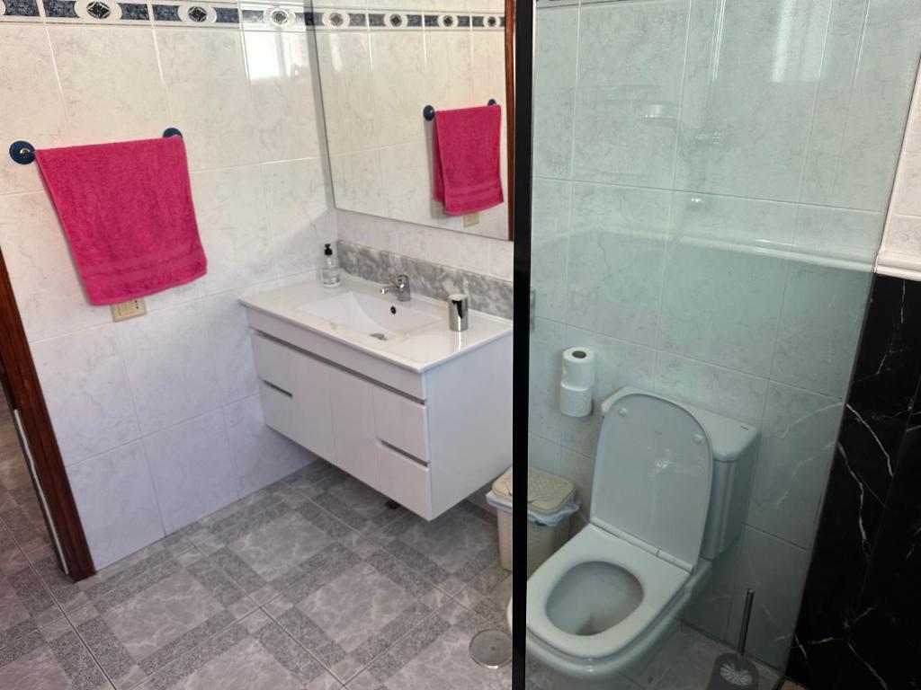 Koupelna v ubytování Casa Toni y Thais