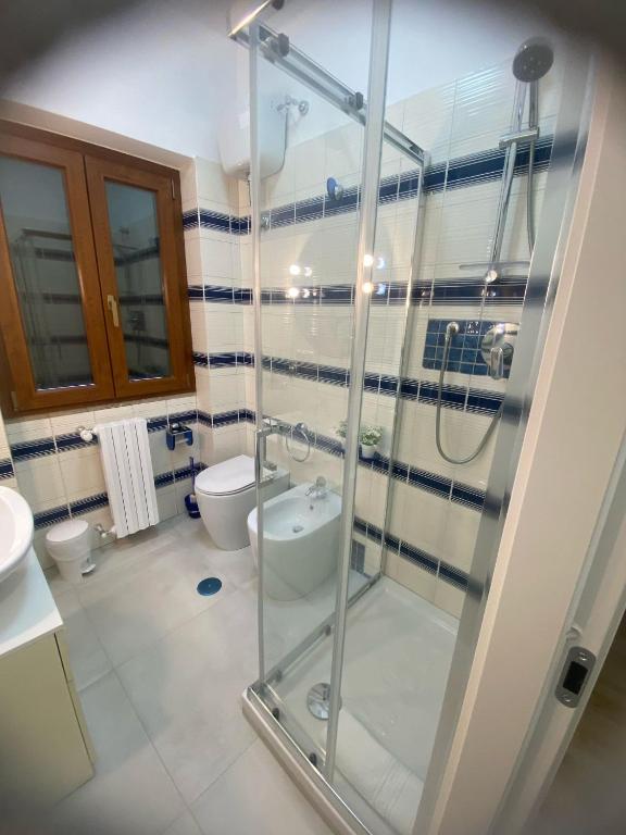 Koupelna v ubytování Le Ninfe Guest House