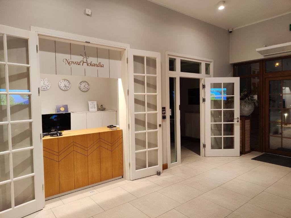 Vstupní hala nebo recepce v ubytování Hotel Nowa Holandia