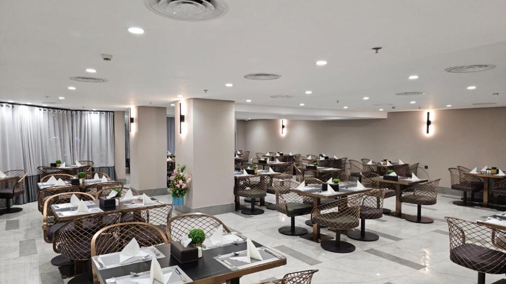 Posezení v ubytování فندق نسمات مكةNasamat Makkah Hotel