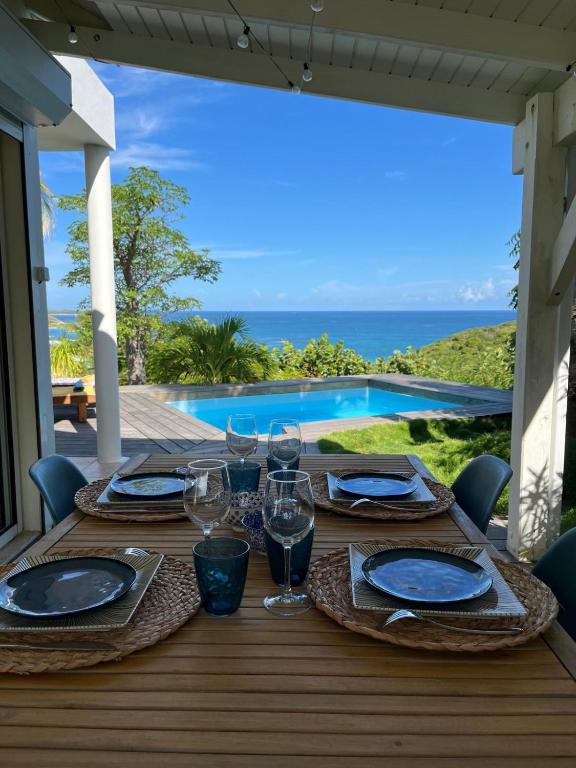 Calme avec vue formidable sur l'océan