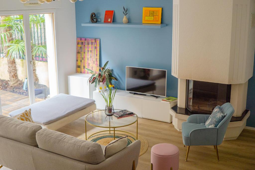 Photo de la galerie de l'établissement Spacieuse maison, Paris à 500m, Parking & Jardin, à Ivry-sur-Seine