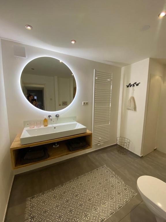 Koupelna v ubytování Tiny House De Oude Berg