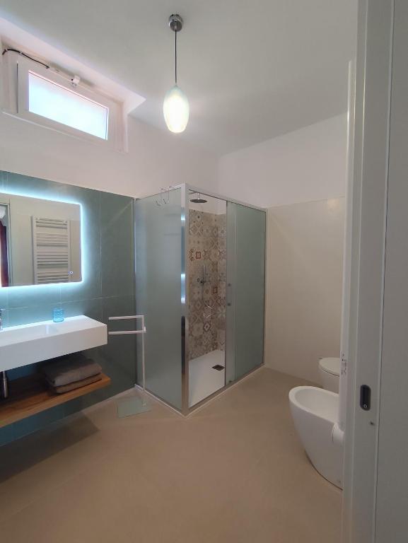 Koupelna v ubytování B&B I Due Orizzonti
