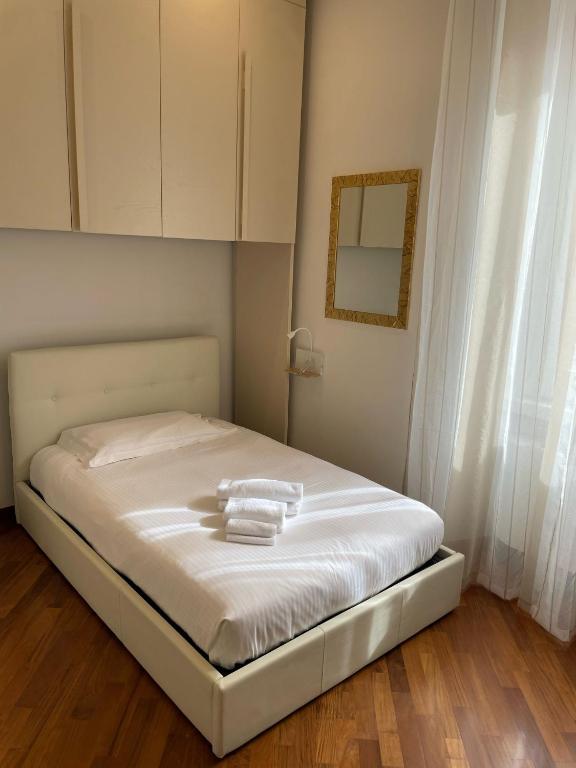 Postel nebo postele na pokoji v ubytování Ilovit