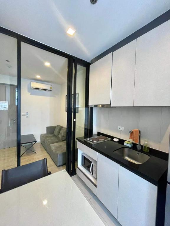 Dapur atau dapur kecil di The Base市中心网红超大泳池 高速网络