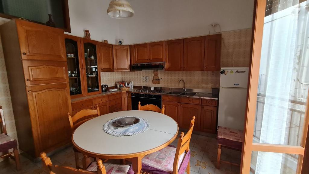 Kuchyň nebo kuchyňský kout v ubytování Casa Vacanze Nonna Tetta