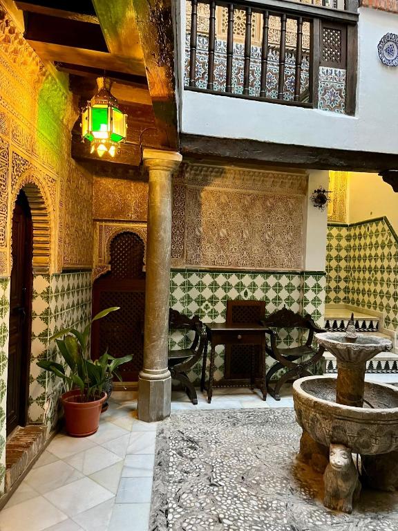 Posezení v ubytování La Casa del Realejo