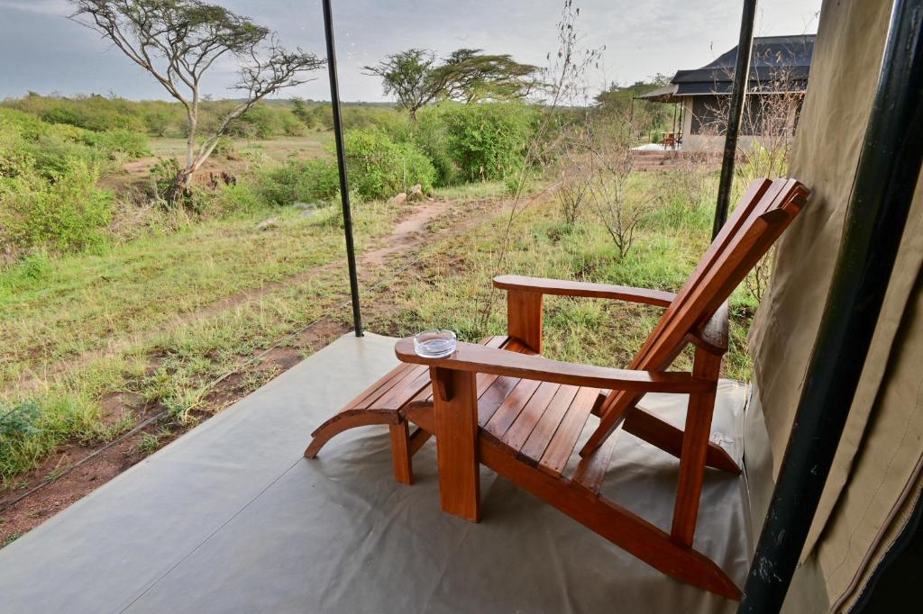 Zahrada ubytování Mtito Safari camp limited
