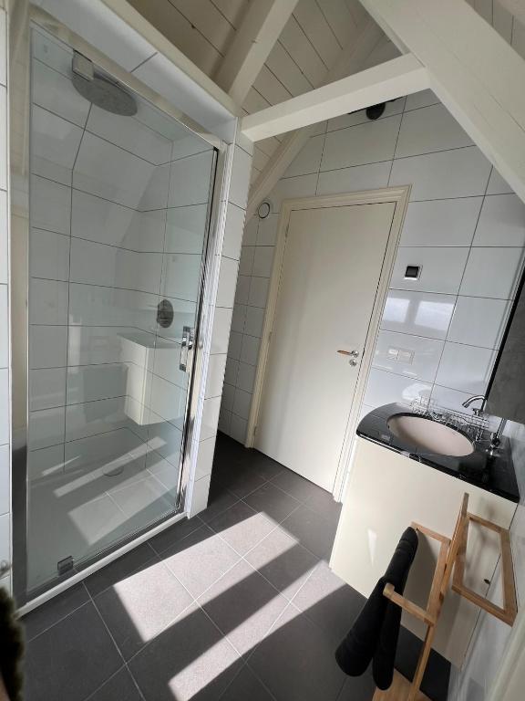 Koupelna v ubytování Rhynhoven Lodge