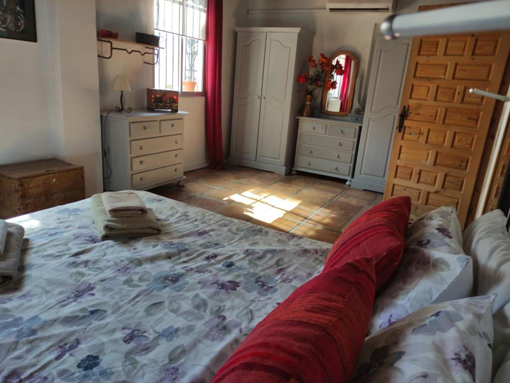 Posteľ alebo postele v izbe v ubytovaní Venta Real 12v