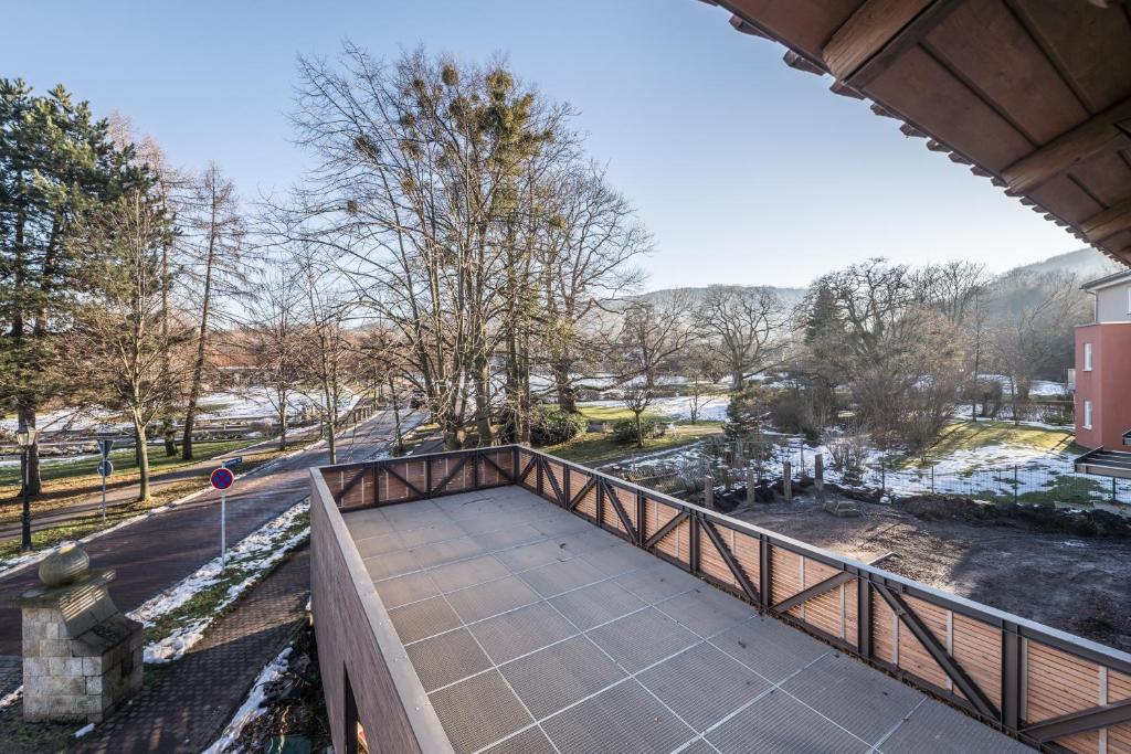Nespecifikovaný výhled na hory nebo výhled na hory při pohledu z bed and breakfast
