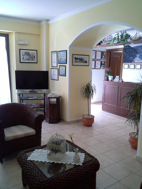 Kuchyň nebo kuchyňský kout v ubytování Hotel "Il Parco" B&B Sirolo