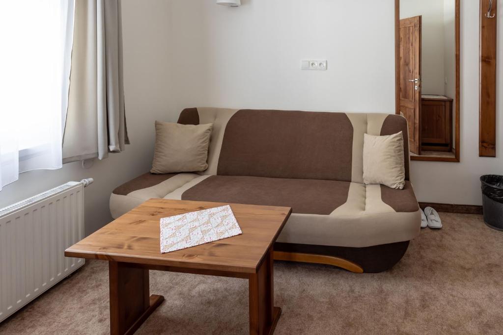 Posezení v ubytování Hotel Slavie