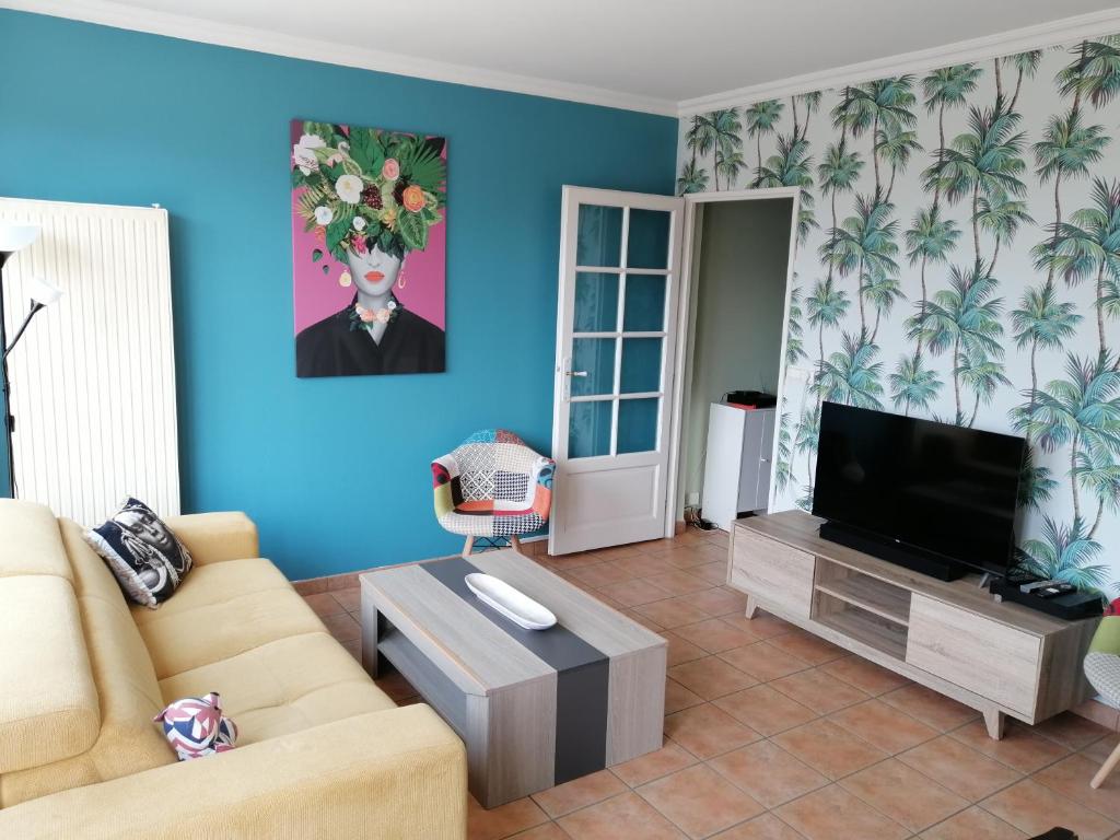 TV/trung tâm giải trí tại Les Terrasses de Marcq