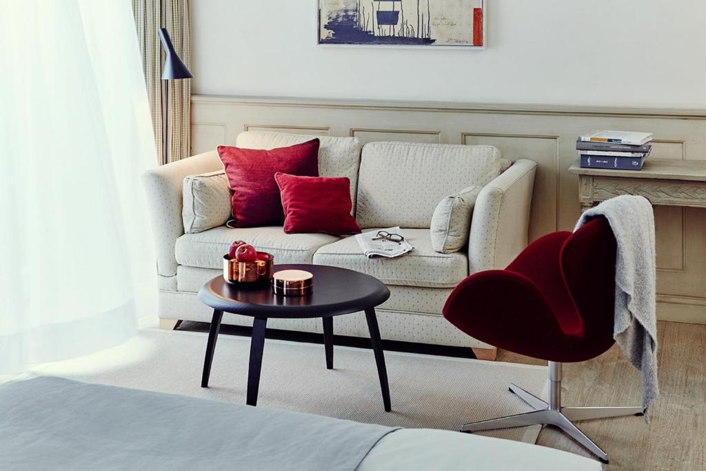 Posezení v ubytování Hotel Fährhaus