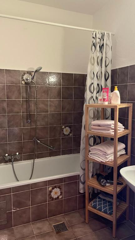 Bagno di Ferienwohnung Mostecky