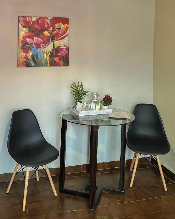 Posezení v ubytování Hotel Herrera