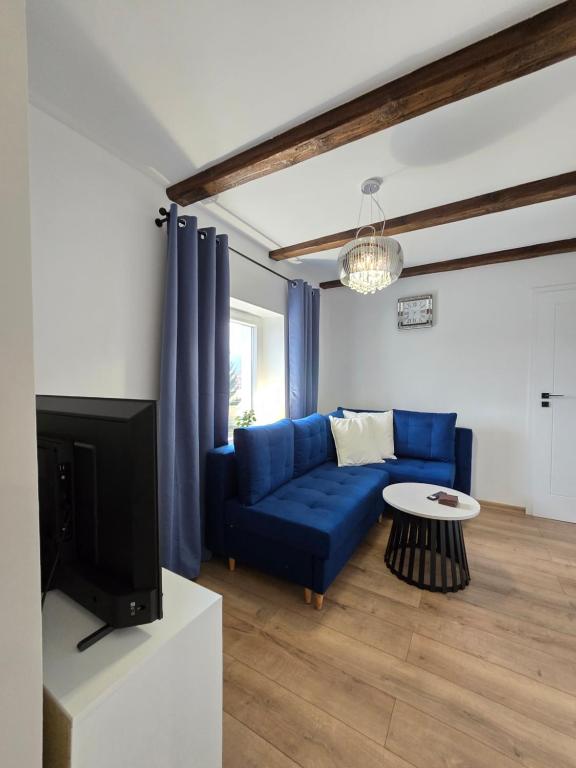 Posezení v ubytování Apartament Gołębiewscy