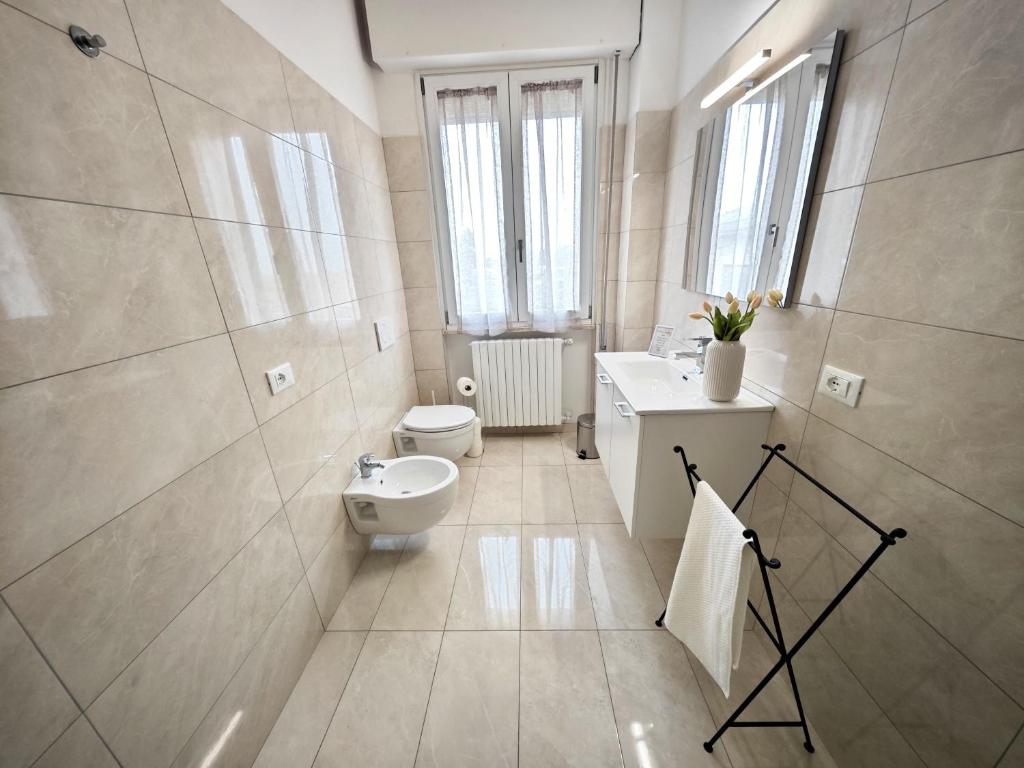 Koupelna v ubytování b&b il Melograno