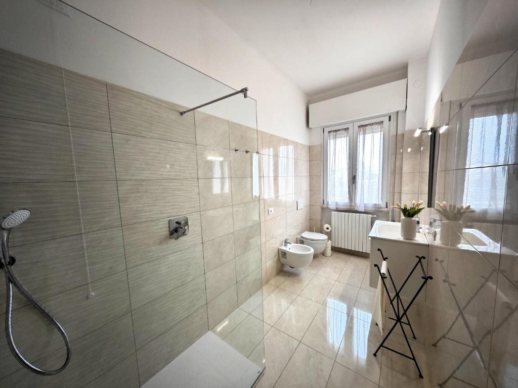 Koupelna v ubytování b&b il Melograno