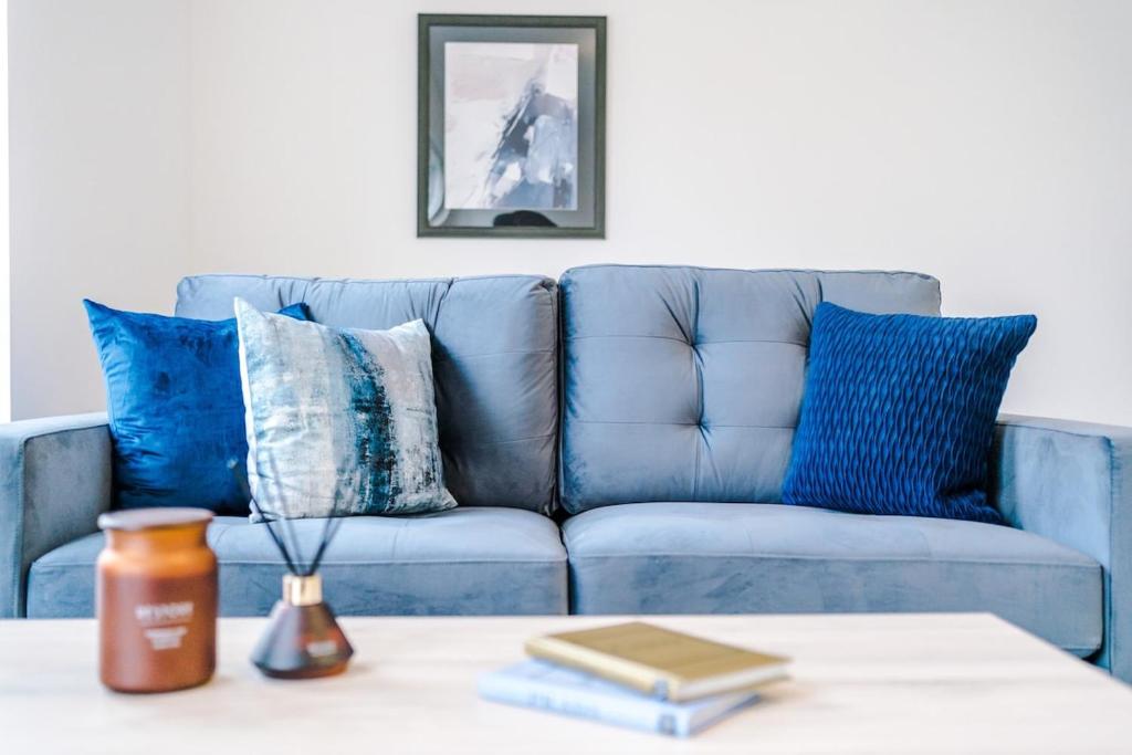 Posezení v ubytování Stylish 3-Bedroom House - BRAND NEW